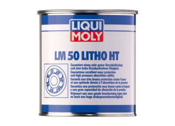 Смазка от концерна LIQUI MOLY с маркировкой LM 50 Litho HT — защита ступичных подшипников от коррозийных процессов и влаги