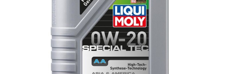 Масло марки LIQUI MOLY Special Tec AA 0W20: предельные нагрузки — не помеха