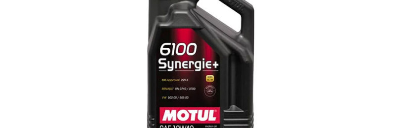 Сочетание универсальности с экологичностью: масло от Motul с маркировкой 6100 Synergie+ 5W30