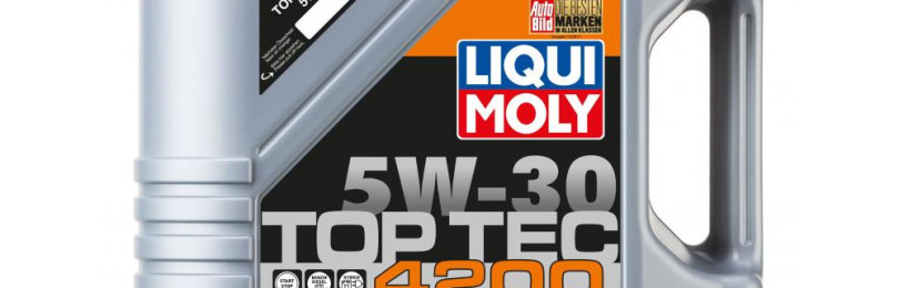 Для жаждущих качества: автомасло марки LIQUI MOLY Top Tec 4200 5W30