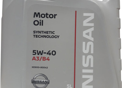 Автомасло марки NISSAN MOTOR OIL FS 5W40 — правильный выбор любого автомобилиста