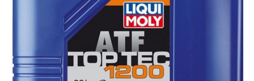 Масло для АКПП марки Top Tec ATF 1200 от бренда LIQUI MOLY — для редукторов, рулевого привода на сервомеханизме