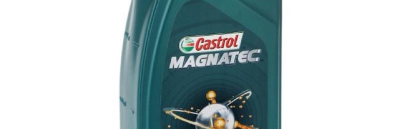 Моторное масло марки Castrol MAGNATEC 10W40 R — с полусинтетическим пакетом присадок по технологии «разумные молекулы»