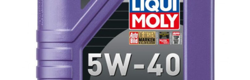Масло марки LIQUI MOLY Synthoil High Tech 5W40 — проверенная временем «синтетика»