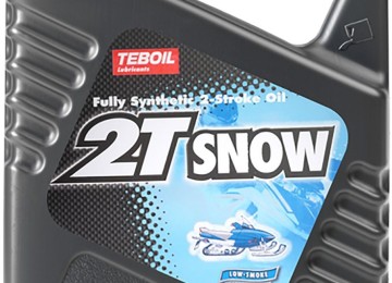 Масло марки TEBOIL 2T SNOW — большая помощь снегоходной технике