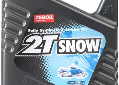 Масло марки TEBOIL 2T SNOW — большая помощь снегоходной технике