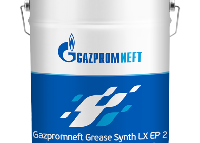 Смазка синяя GAZPROMNEFT марки Grease LX EP 2 — продукт класса КР 2 Р-30 (по DIN 51502)