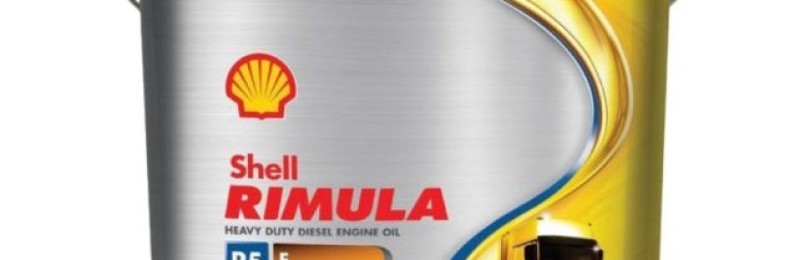 Полусинтетическое масло марки Shell Rimula R5 Е 10W40 — для сильных нагрузок тяжелой техники