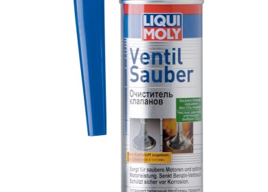 Очиститель клапанов Ventil Sauber от LIQUI MOLY — в линейке средств для защиты системы подачи топлива ТС от загрязнений