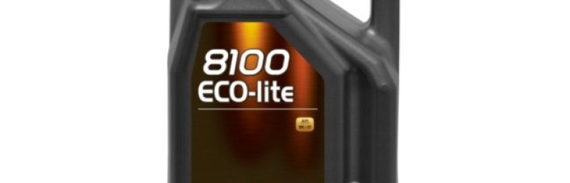 Моторное масло марки MOTUL 8100 EKO LITE OW20 с хорошей текучестью как энергосберегающий продукт