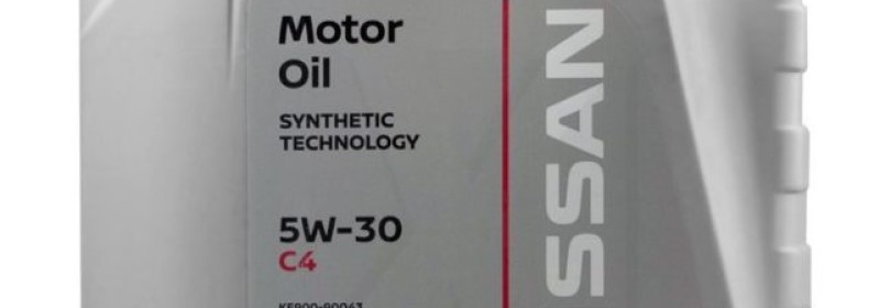 Масло NISSAN MOTOR с маркировкой FS 5W30 C4 — продукт с наименьшим количеством LOW SAPS
