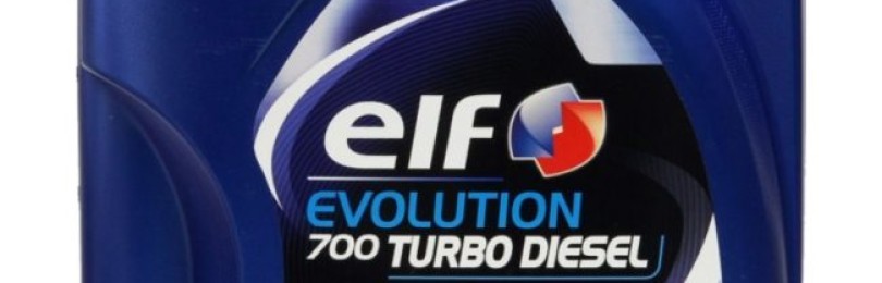 Моторное масло марки ELF EVOLUTION 700 TURBO DIESEL 10W40 — для автомобилей нового поколения