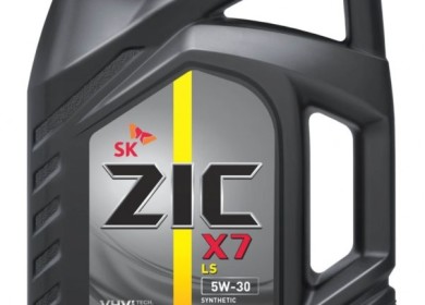 Все лучшее для двигателя вашего авто: моторное масло марки ZIC X7 LS 5W30