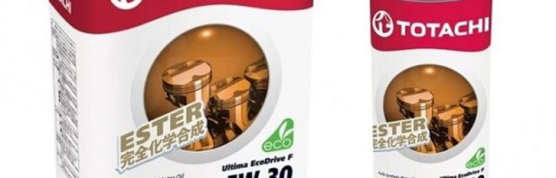 Экологичное премиум-масло марки TOTACHI ULTIMA ECODRIVE F 5W30 и его свойства