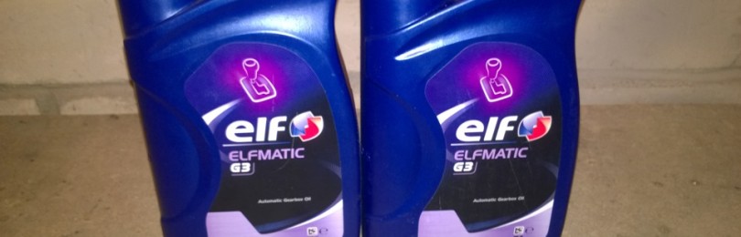 Смазочный материал от французской фирмы Total марки ELF ELFMATIC G3 — для средств передвижения от компаний Volvo, Man, Ford