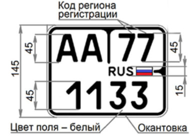 Что означают две буквы спереди на номере автомобиля и одна — сзади?