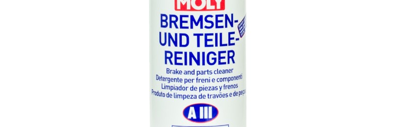 Очиститель тормозов Bremsen- und Teilereiniger AIII от LIQUI MOLY — для растворения замасленности на любом тормозном элементе