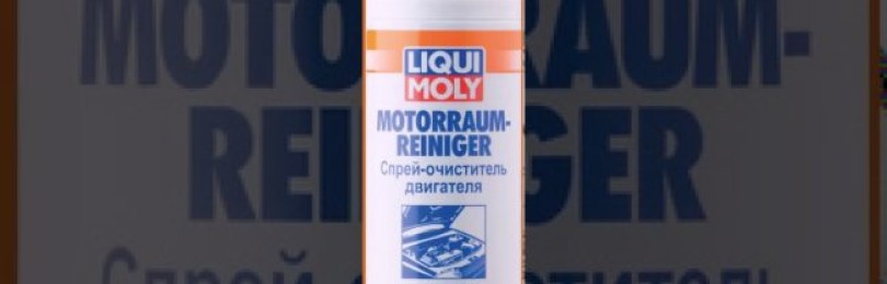 Очиститель двигателя серии Motorraum-Reiniger от LIQUI MOLY — безопасное средство для бензиновых и для дизельных агрегатов