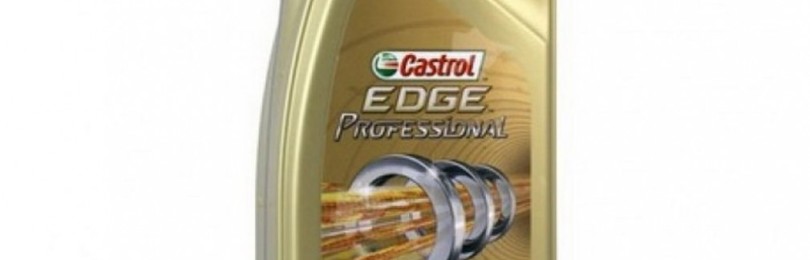 Очередная разработка CASTROL: масло марки EDGE PROFESSIONAL A5 0W30