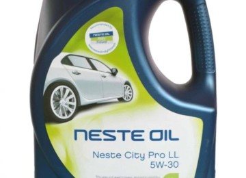 Масло марки Neste City Pro LL 5W30 — для современных бензиновых и дизельных двигателей Opel и Saab