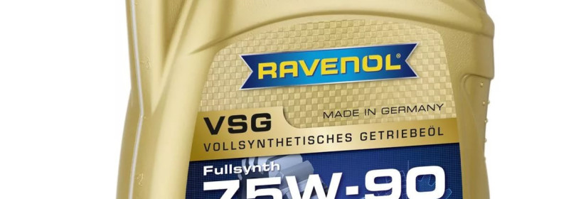 Трансмиссионное масло VSG SAE 75W90 от RAVENOL и его искусственная основа
