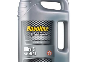 Масло Havoline серии Ultra S SAE 5W40 — для двигателей с 3-хкомпонентным каталитическим нейтрализатором, сажевым фильтром