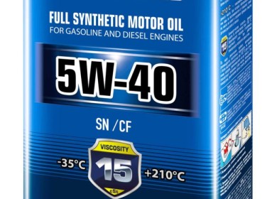 Особенности чисто синтетического масла марки SAE 5W40 компании Hi-Gear