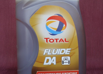 Технический обзор жидкости для ГУР марки TOTAL FLUIDE DA