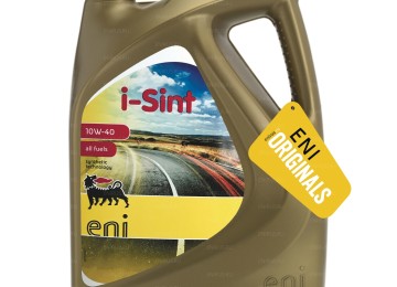 Масло марки Eni i-Sint 10W40 (Agip) — с диспергирующими и очищающими свойствами