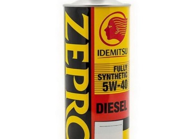 IDEMITSU рекомендует моторное масло ZEPRO DEISEL 5W40 CF из категории «ПАО-синтетика»