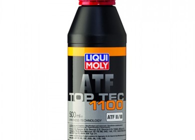 Масло для АКПП от LIQUI MOLY марки Top Tec ATF 1100 надежную смазку гарантирует