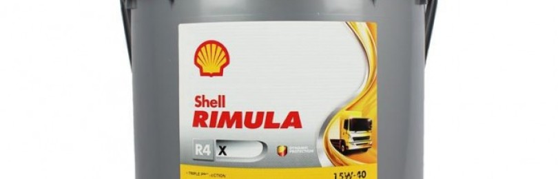 Краткий обзор продукции уровня Евро 5 и USА 2007 корпорации Shell: масло марки Rimula R4 X (L) 15W40