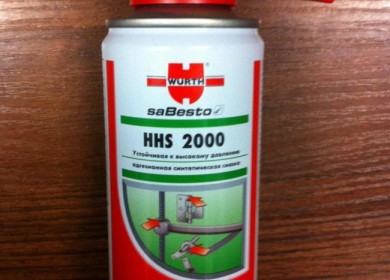 Распылитель марки Wurth HHS 2000 и его отличие от обычных жидких и консистентных покрытий