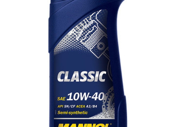 Классика всегда актуальна: масло марки Mannol Classic 10W40