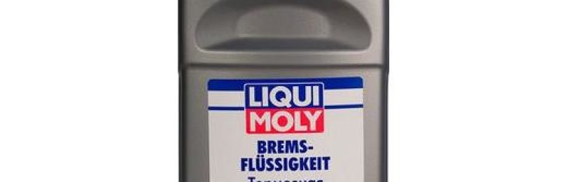 Тормозная жидкость немецкого качества Liqui Moly Bremsenflussigkeit SL6 DOT 4