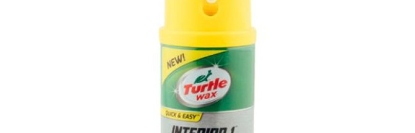 Сухая химчистка марки Interior 1 от Turtle Wax — эффективная борьба с загрязнениями салона авто