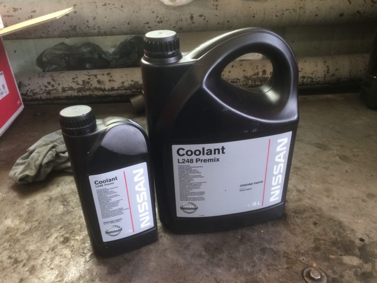 Nissan coolant l250 premix