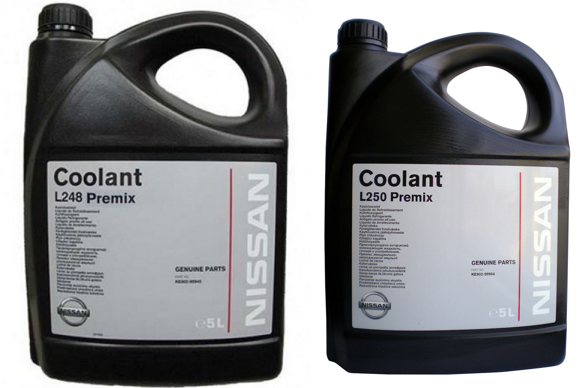 Nissan antifreeze coolant l250