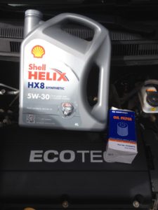 Описание моторного масла Shell Helix HX8 Synthetic 5W-30