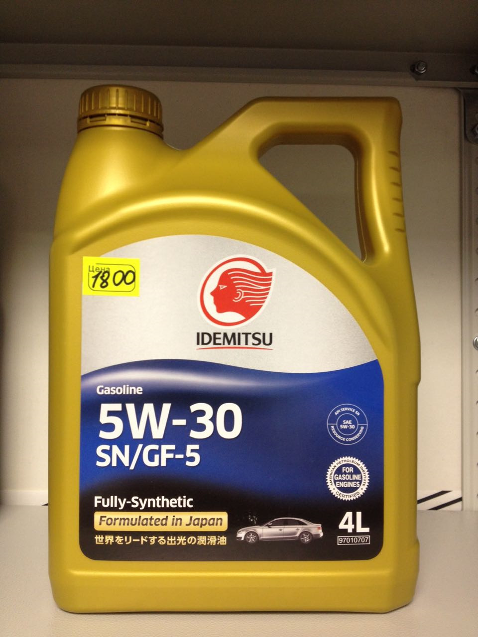 IDEMITSU 5W30 SN/GF-5 как синтетический продукт с присадками и .