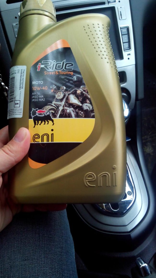 Моторное масло ENI i-Ride Moto 10W-40